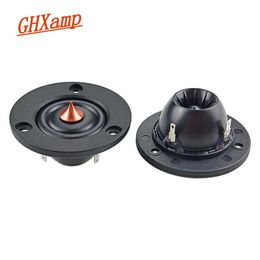 Speakers GHXAMP 2 inch Dome Tweeter Speaker Unit HIFI Silk Film 4ohm 30W Car Tweeter Loudspeaker Home Theater DIY Soundbox F020 KHZ 2PCS