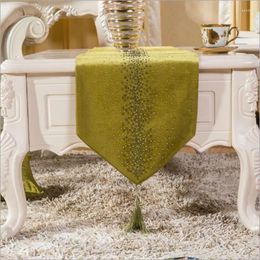 Table Runner European Simple Elegant Fashion Luxury Wedding Decoration Home Textile Cafe Desk 32 200cm/32 180cm 1piece