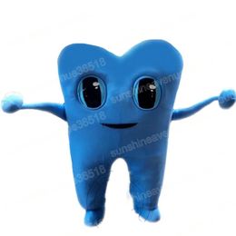 Super Cute Blue tooth Mascot Costume Cartoon theme character Carnival Unisex Halloween Carnival Adults Birthday Party Fancy Outfit For Men Women