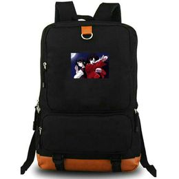 Kara no Kyoukai backpack Ryougi Shiki daypack Anime school bag Cartoon Print rucksack Leisure schoolbag Laptop day pack