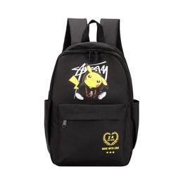 Bags Kawaii Light School Bags For Kids Cartoon Cute Printed Children's Schoolbag Nylon Anti Splash Backpack Large Capacity Laptop Bag