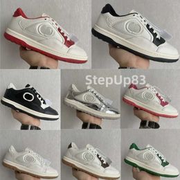 Sneakers Desinger Casual Shoes Men Women Sneaker Vintage Leather Trainers Embroidery Trainer Rubber Sole Flat Low Top Skateboarding