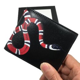 Black Genuine Leather Men Short Billfold Purse Cowhide Leather Credit Card Holder Wallet Fashion Business ID Card Wallets for Man 259y