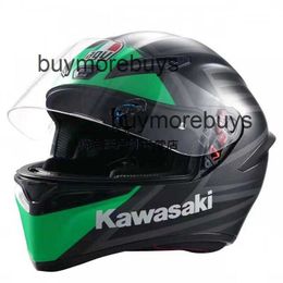 Full Face Open Kawasaki Agv Co Branded Kawasaki Helmet Agkk Msize One Size Fits All HTDI