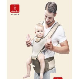 Carriers Slings Backpacks Safe And Comfortable Ergonomic Baby Carrier With Hip Seat 5 In 1 Design Carry Your Newborninfanttodderchild9 Dhscx