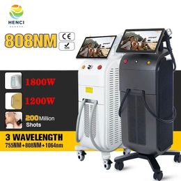 Professional 808nm Hair Removal Diode Laser Machine Vertical Single Handle Professional No Pain Laser Diode Hair Removal Long Lasting Equipment