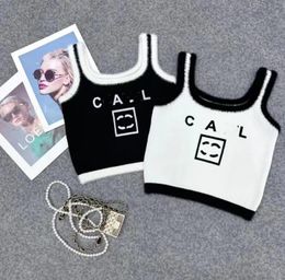 designer t shirt Cropped Top T Shirts Women Knits Tee Knitted Sport Top Tank Tops Woman Vest Tees