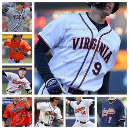 Virginia Baseball jersey all stitched custom Mens Women jerseys Henry Ford Bradley Hodges Charlie Oschell Ryan Osinski Evan Blanco Anthony Stephan