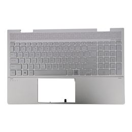 NEW Laptop Top Case C Cover For HP ENVY X360 15-ED TPN-C149 With Fingerprint Keyboard With backlit L93226-001