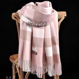 Scarves Headband Women Long Burberies Printed Plaid Burbreries and Men Burberriness Scarf Quality Designer Fashion Classic Cashmere Cheque Big Scarf Sh