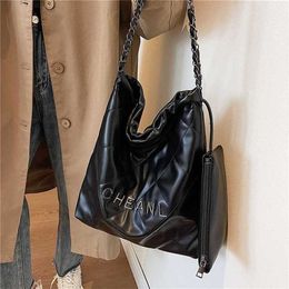 Leisure Soft Face Large Capacity for Women New Popular Versatile Chain Shoulder Fashion Tote Bucket 70% off outlet online sale