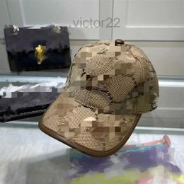 2024 New Designer Men's Baseball Cap Women's Brand Tiger Head Hat Bee Snake Embroidery Bone and Leisure Sun Sports Mesh Truck Driver's Hathh66 3m9p