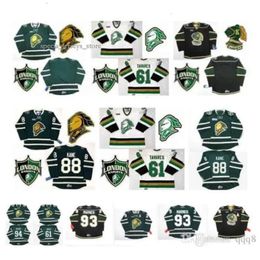 OHL London Knights 93 Mitch Marner 16 Brad Smyth 91 Nazem Kadri 94 Corey Perry 88 Patrick Kane 11 John Carlson Tavares Hockey Jersey 9650 5011 3759