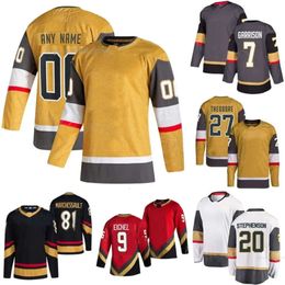 Hockey Jersey Vegas Jack Eichel Golden Chandler Stephenson William Sson Shea Theodore Mark Stone Paul Cotter Kaedan Korczak Knights Jonathan Marchessault 1283