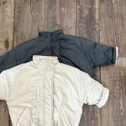 Down Coat Parkas Children Clothing Cotton 2024 Winter Plush Thickening Warm Boys Girls Baby Zipper