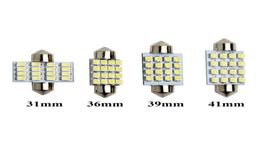 10Pcs Festoon 31mm 36mm 39mm 41mm C5W LED Dome Light Bulbs 16 SMD 3528 Car LED Interior Lights Auto Map Reading Lamps White 12V6705903