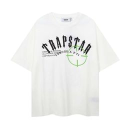 Trapstar Tshirt Designer Original Quality Mens Tshirts High Street Fashion Casual Letter Print Mens And Womens Loose Short Sleeved