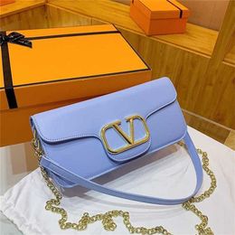 2023 New Fashion Chain Women's One Shoulder Oblique Cross Small Square Bag Bags 70% off outlet online sale