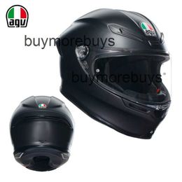 Full Face Open Italian Agv Motorcycle Helmet Men's and Women's Four Seasons Motorcycle Riding Helmet c Certified Anti Fog Lightweight Breathable k 5828
