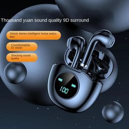 Earphones Earphone Fashionable Long Endurance Space Capsule Design BT 5.2 Bass Sound Semi Inear Earbud for Listening to Music