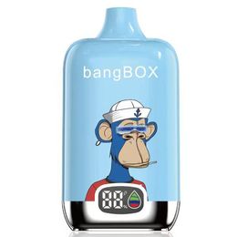Original Bang BOX 15000 Puffs Disposable E-cigarette 600mAh Rechargeable Battery 12 Flavors 2% 5% Capacity Coil 26ml OEM ODM VAPE Cherry Cola