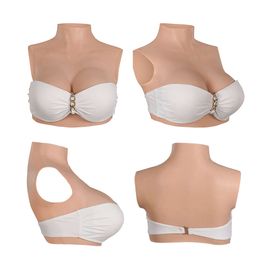 Costume Accessories Men Wear Fake Boobs Artificial Silicone Breast Forms for Shemale Trandsgender Crossdresser Drag Queen Cosplay Costumes