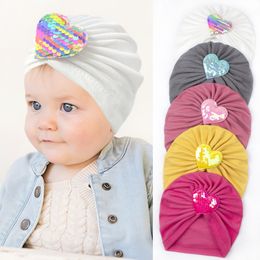 Instagram NEW FASHION New Double sided German Velvet hairband Baby Hat Children's Love Headband Hat Cute Baby Hat hair ribbons