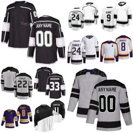 Hockey Jersey Los Arthur Kaliyev Angeles Vladislav Gavrikov Trevor Lewis Drew Doughty Quinton Byfield Matt Roy Andreas Englund Alex Laferriere Kings Bjornfot 6585