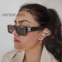 New Sunglasses Small Box Ow Arrow Street Photography Hip Hop Disco Glasses Men's and Women'sQW1B QW1B