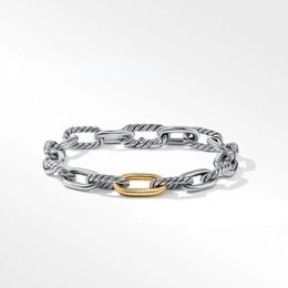 Designer Jewellery Bangle David Yurma X 7MM Bracelet for Women High Quality Mens Bracelet Designer Station Cable Cross Collection 694