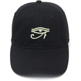 Ball Caps Lyprerazy Men's Baseball Cap Eye Of Horus Embroidery Hat Cotton Embroidered Casual