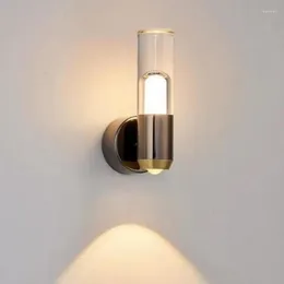 Wall Lamp Bathroom 6W LED Spotlight Indoor Rotatable Bedside Study Reading Light Corridor Bedoom COB Sconces