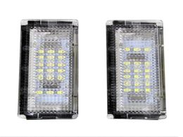 2X Error LED Licence Plate Lights 18 SMD3528 6000K Number Plate Light Fit For E46 4D 4Doors 323i 325i 328i 19992003 5D 19981962627