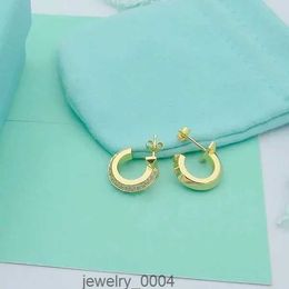 Very expensive diamond small earrings for women luxurious designer girls Valentine's Day gifts classic jewelry G6UP