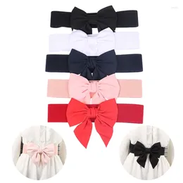 Belts And High Quality Stretch Elastic Wide Belt Ladies Dresses Bow Waistband Decorative Fashion Hundred With Accessories