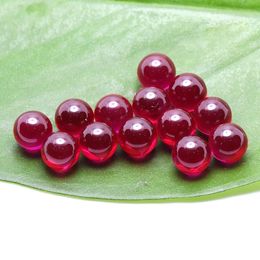 New 4mm 6mm 8mm Ruby Ball Terp Pearl Color Changed Red Black Colorful Spinning Terp Top Pearls for Quartz Banger Nails Dab Rig Smoking Accessories Water Pipes Bongs
