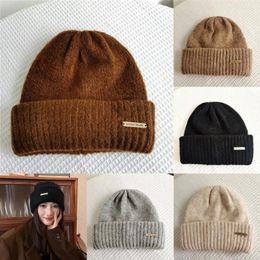 Berets Caps Balaclava For Women Women's Hat Palestine Everything Tiki With Earflaps Pomni Beanie Y2k Yk2 Style Wool