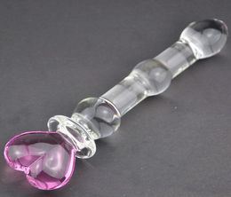 Glass Dildo Adult GSpot Sex Toys For Woman Female Anal Plug Prostate Massager R4783100928