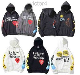 Original Hoodie 3D Foam Printing Sweatshirts Kan cpfm touch my soul ye must be born again Pullover Men Women High Quality Kids See Ghosts LLXZ