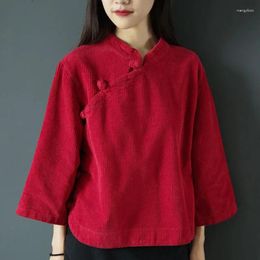 Women's Blouses Fashion Stand Collar Button Solid Color Bow Shirt Clothing 2024 Luxery Casual Tops All-match Asymmetrical Blouse