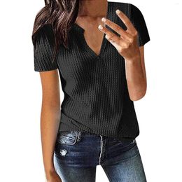 Women's Blouses Women Shirts Short Sleeve Casual Stylish Top Single Breasted Straight High Split Shirt Loose Blouse Weekend Camisas