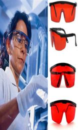 Blue Safety Industrial Goggles Adjustable Red Frame Dental Protective Anti Laser Eyewear Tinted Air Windproof Splashproof Safety 1867228