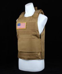 USMC US Army Airsoft Tactical Vest MOLLE Soft Or Hard Armour Plate Carrier Security Selfdefense Plate Carrier Equipment300S6336331