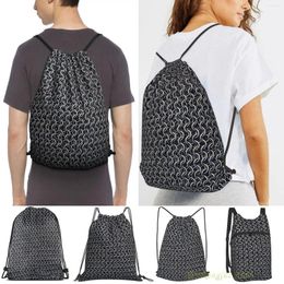 Shopping Bags Knight (Chainmail Armor) Women Drawstring Sackpack Gym Men Outdoor Travel Backpacks For Training Fitness Swimming Bag