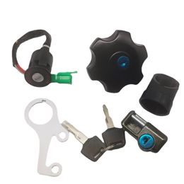 Ignition Key Switch Gas Cap Lock Set For Suzuki DRZ400SM 2005-2022