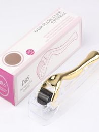 New Arrival Microneedle Roller Derma Skin Roller 540 needles With Titanium Alloy Needle with gold plate New Spa Derma Roller Dr Ro7696387