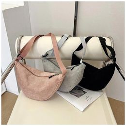 Evening Bags 2024 Dumpling Bun Autumn Women'S Korean Versatile Student Western Style Internet Celebrity Large Capacity Crossbody Bag