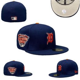 2024Fitted Caps Letter Hip Hop Size Hats Baseball Caps Adult Flat Peak For Men Women Full Closed H2-5.29 F-17