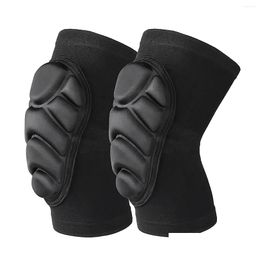 Elbow Knee Pads Snowboard With Thick Work Sponge Soccer Breathable Comfortable Non Slip Skate Basketball Handball Anti Collision Drop Dh87J