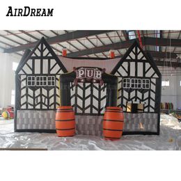 wholesale High Quality Portable Outdoor 6x4m 8x5m inflatable Irish pub bar tent for Party Event